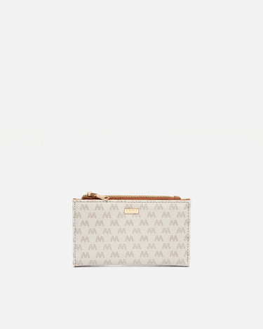 Monogram monedero pequeño con estampado monogram 