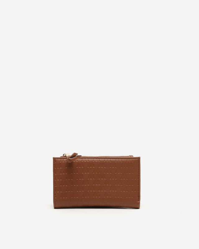Classi small embossed monogram coin purse ED.
