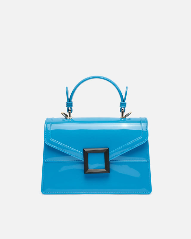 Welly borsa tote piccola effetto vinile con tracolla ED.