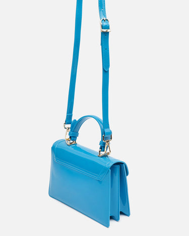 Welly small tote bag with vinyl effect and shoulder strap 
