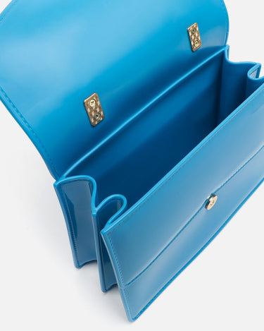 Welly small tote bag with vinyl effect and shoulder strap 