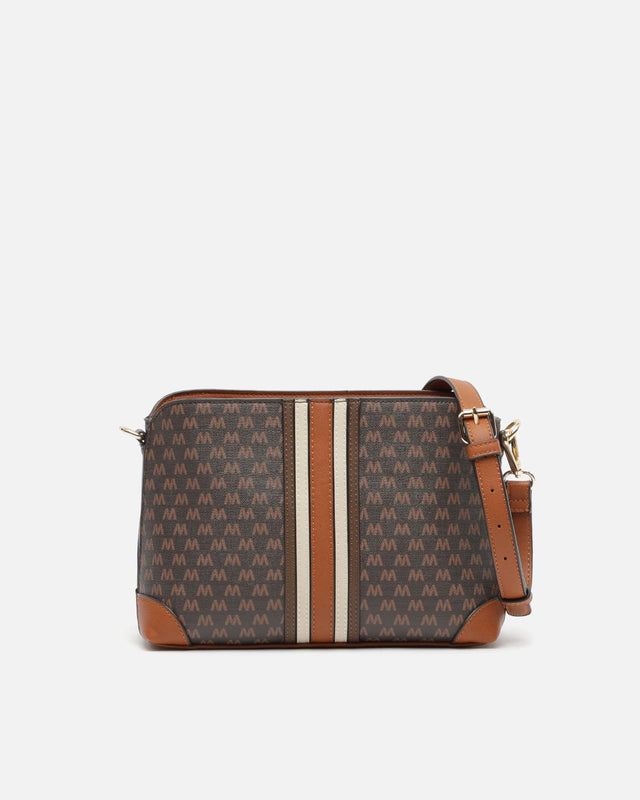 Eveline bolso bandolera pequeño con estampado monogram