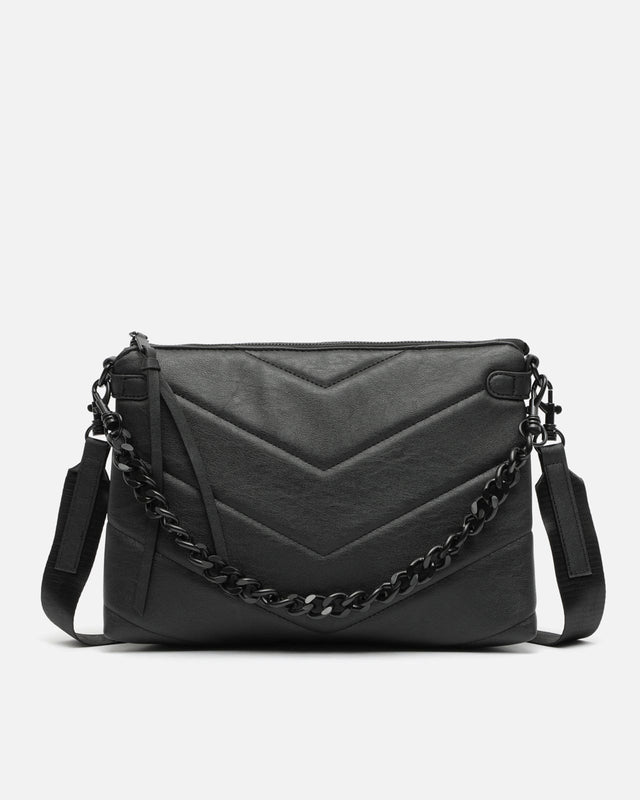 Ronnie borsa a tracolla imbottita con doppio manico ED.