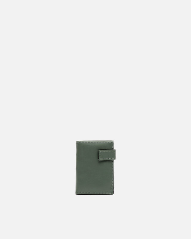 Ikaro portafoglio verticale con scomparto per banconote e carte ED.