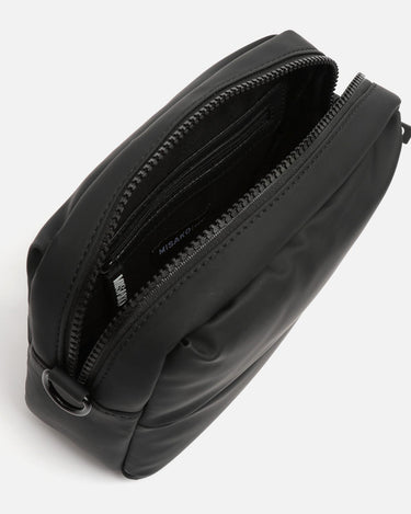 Poofi kleine gesteppte Nylon-Umhängetasche 