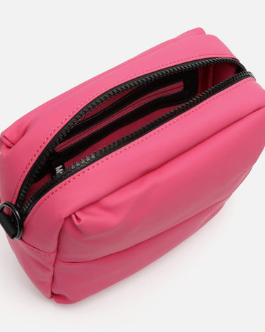 Poofi kleine gesteppte Nylon-Umhängetasche 