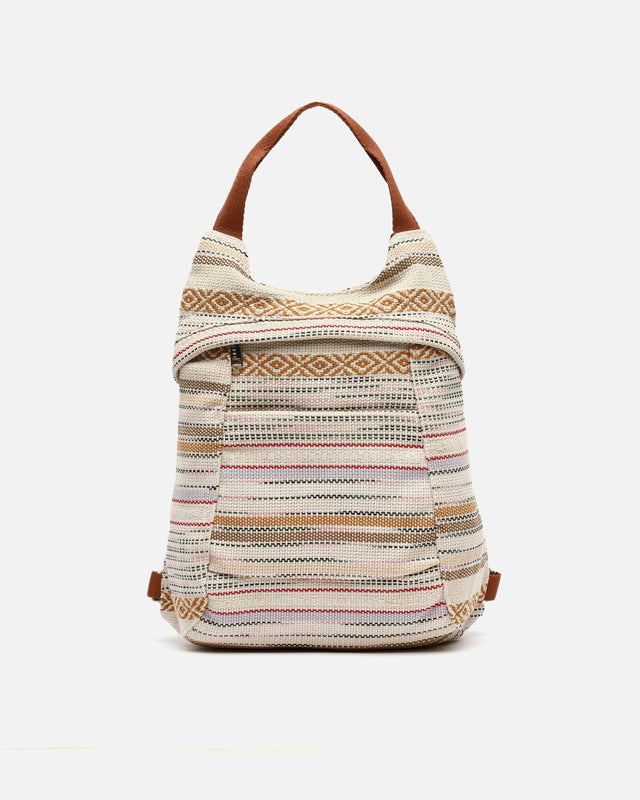 Micu Zaino antifurto con stampa jacquard 