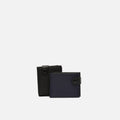 Simeon wallet with compartments for bills, cards, and coins with closure 
