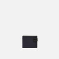 Simeon wallet with compartments for bills, cards, and coins with closure 