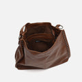 Prido bolso hobo grande con detalles metálicos 