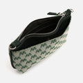 Mongra kleine schoudertas met handvat en monogramprint 