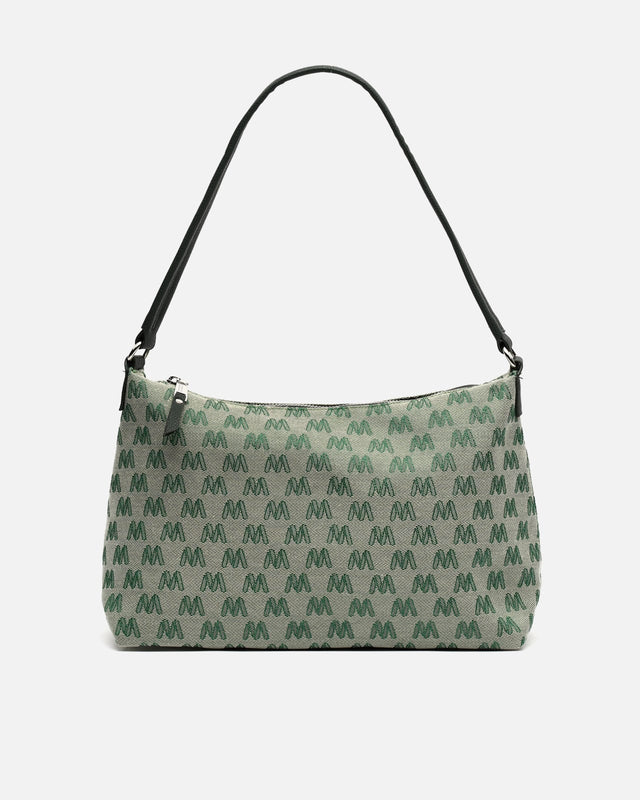 Mongra borsa a spalla con stampa monogram ED.