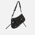 Adrenim-1 black denim shoulder bag 