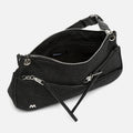 Adrenim-1 black denim shoulder bag 