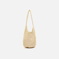 Legi raffia-effect shoulder bag 