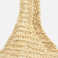 Legi raffia-effect shoulder bag 