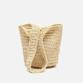 Legi raffia-effect shoulder bag 