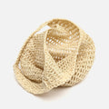 Legi raffia-effect shoulder bag 