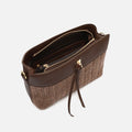 Rangri bolso bandolera efecto rafia 