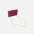 Zendy petit sac bandoulière ou à main de soirée avec bandoulière amovible 
