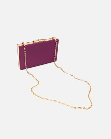 Zendy petit sac bandoulière ou à main de soirée avec bandoulière amovible 