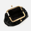 Raina small party bag with double handle and kiss lock closure 