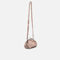 Raina small party bag with double handle and kiss lock closure 