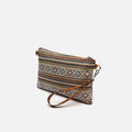 Petit sac bandoulière Misi avec imprimé jacquard 