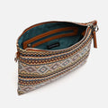 Petit sac bandoulière Misi avec imprimé jacquard 