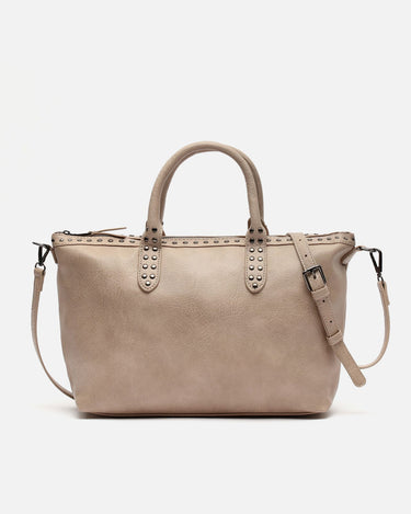 Kalani Tote-Tasche mit Schulterriemen und Metall-Details 