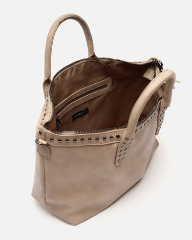 Kalani Tote-Tasche mit Schulterriemen und Metall-Details 