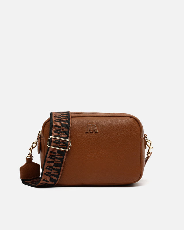 Galen bolso bandolera con doble cremallera