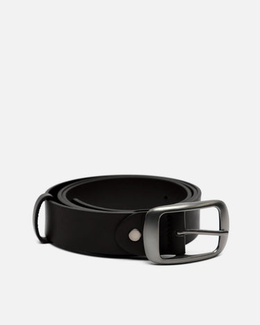 Saul smooth belt with square buckle 