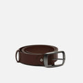 Saul smooth belt with square buckle 