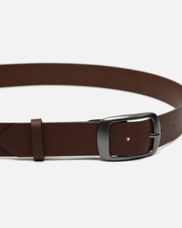 Saul smooth belt with square buckle 