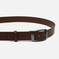 Saul smooth belt with square buckle 