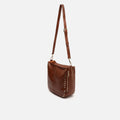 Grand sac hobo Jitan avec bandoulière amovible et détails métalliques 