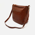 Grand sac hobo Jitan avec bandoulière amovible et détails métalliques 