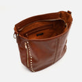 Grand sac hobo Jitan avec bandoulière amovible et détails métalliques 