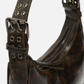 Sac à bandoulière Iloas avec anse réglable et détails métalliques 