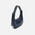 Sac à bandoulière Iloas avec anse réglable et détails métalliques 
