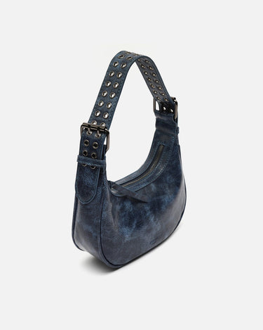 Sac à bandoulière Iloas avec anse réglable et détails métalliques 