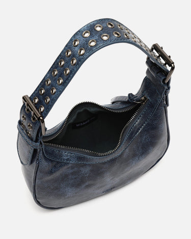 Sac à bandoulière Iloas avec anse réglable et détails métalliques 