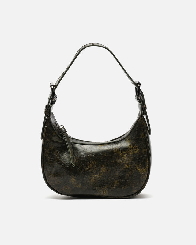 Iloas bolso de hombro con asa regulable y detalles metálicos ED.