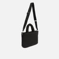 Acolfy middelgrote gewatteerde nylon tote tas met afneembare schouderriem 