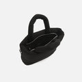 Acolfy middelgrote gewatteerde nylon tote tas met afneembare schouderriem 