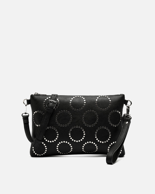 Yura bolso bandolera pequeño con detalles metálicos ED.