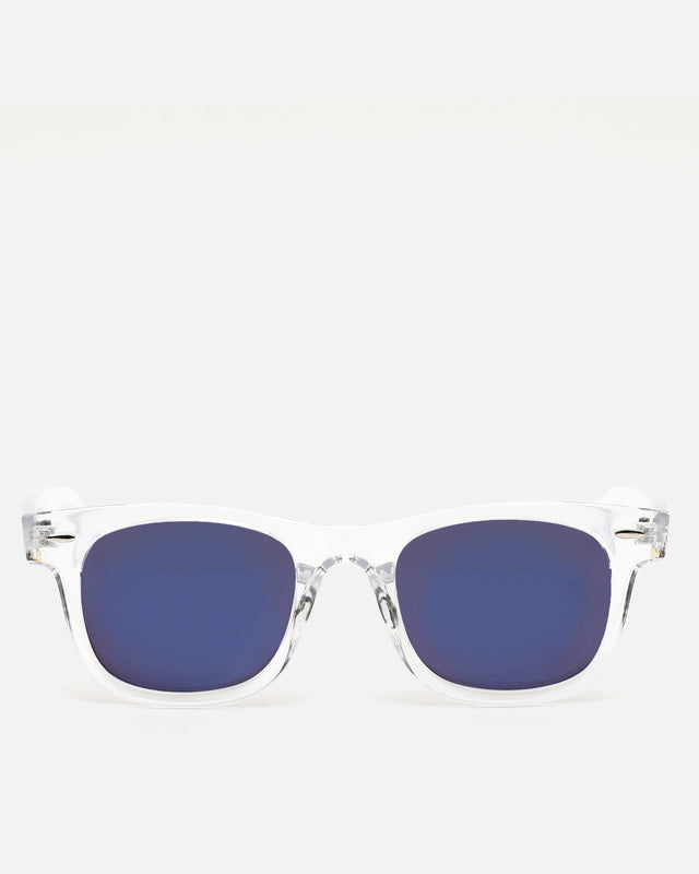 Burbuja occhiali da sole quadrati con montatura in acetato ED.