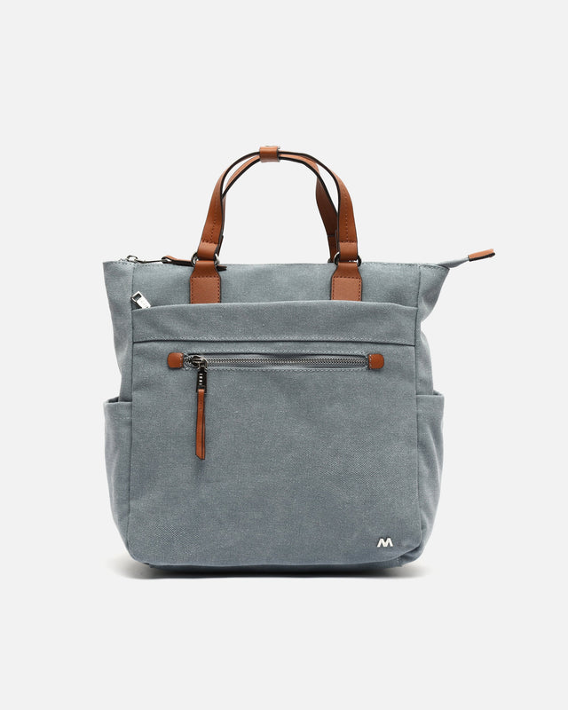 Evolet mochila de tela con asa de mano