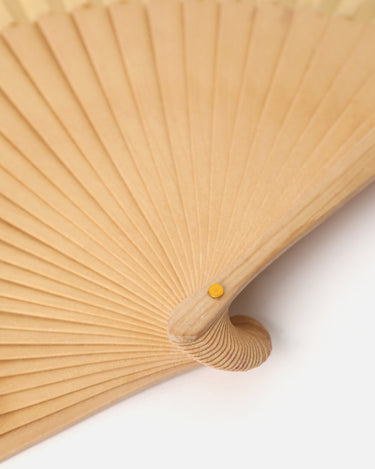 Ventaglio liscio in legno 